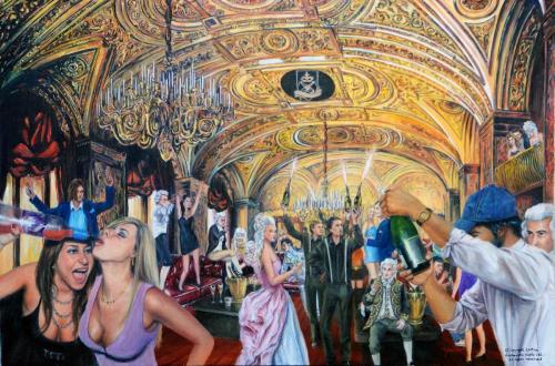 Aristocratic Nights olaj-vászon 40x60cm 2013